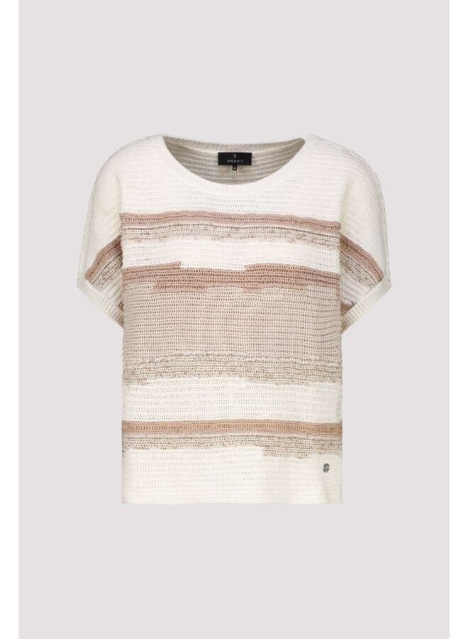 Monari Pullover Offwhite 410442