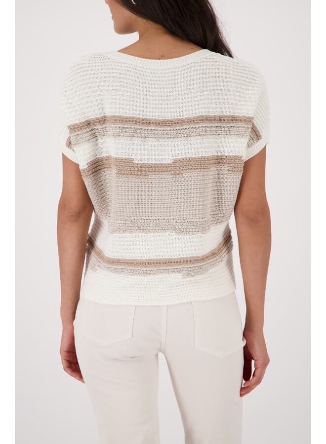 Monari Pullover Offwhite 410442