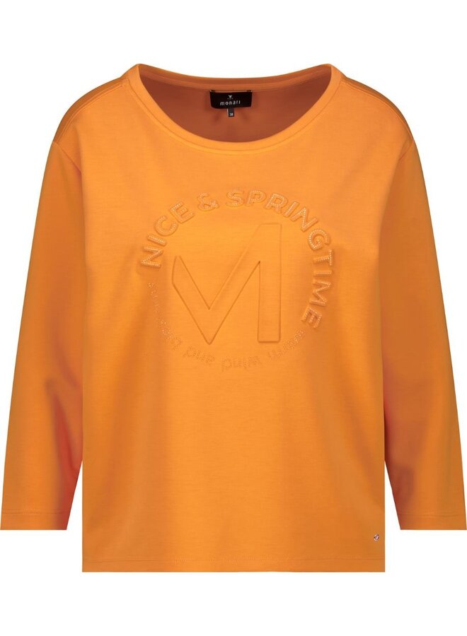 Monari Sweater Burned Orange 410174