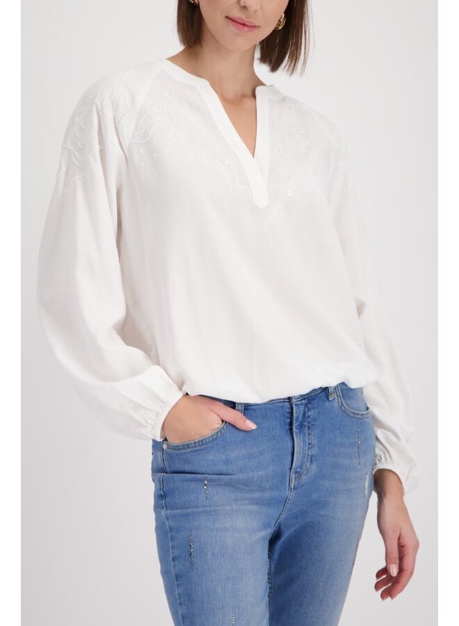 Monari Blouse Offwhite 410468