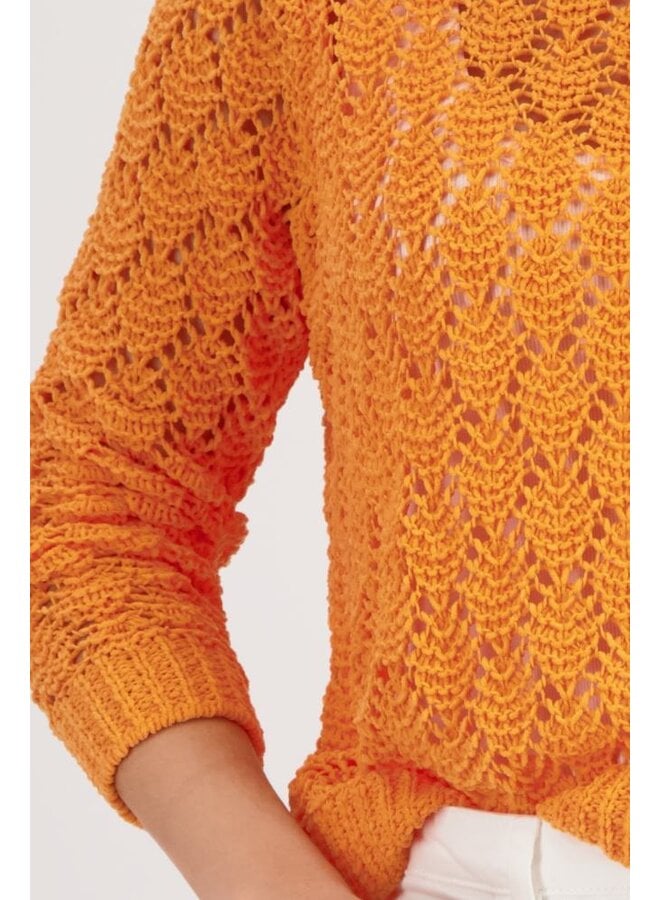 Monari Pullover Burned Orange 410392