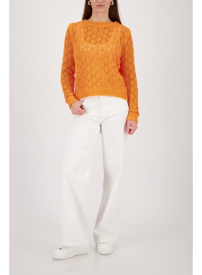 Monari Pullover Burned Orange 410392
