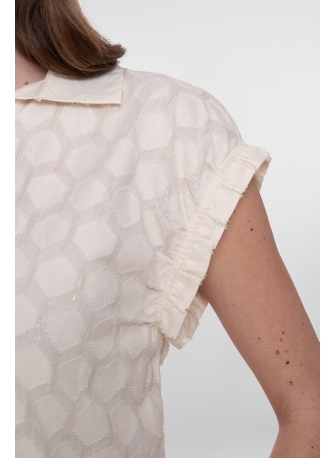 Geisha Blouse Ecru 63235-26