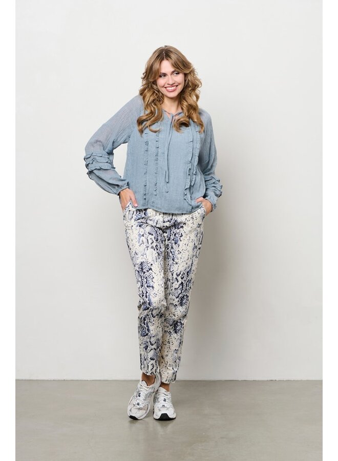 &Co Woman Broek JeansbBlauw Posie PA432