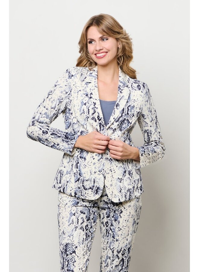 &Co Woman Blazer Jeansblauw Pammy BZ181