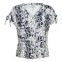 & Co Woman Shirt Jeansblauw Viana-TO351