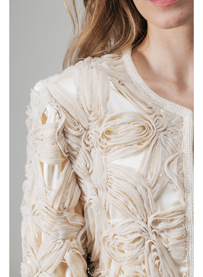 Label Dot Jasje Ecru Lisa