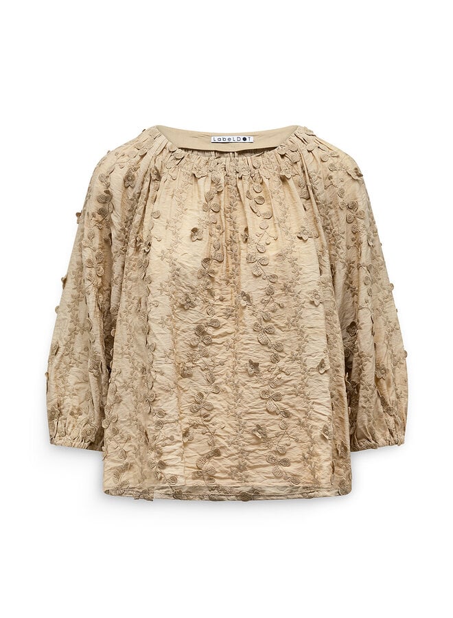 Label Dot Blouse Hazelnoot Angel