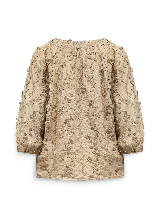 Label Dot Blouse Hazelnoot Angel