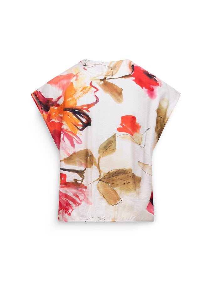 Label Dot Blouse Ivoor Alaya