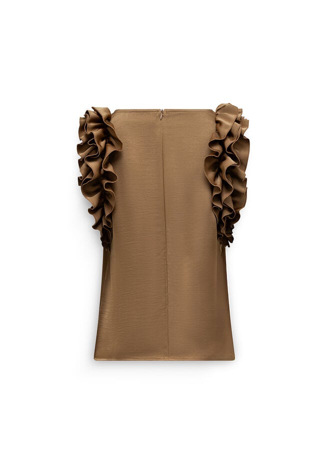 Label Dot Blouse Hazelnoot Molly