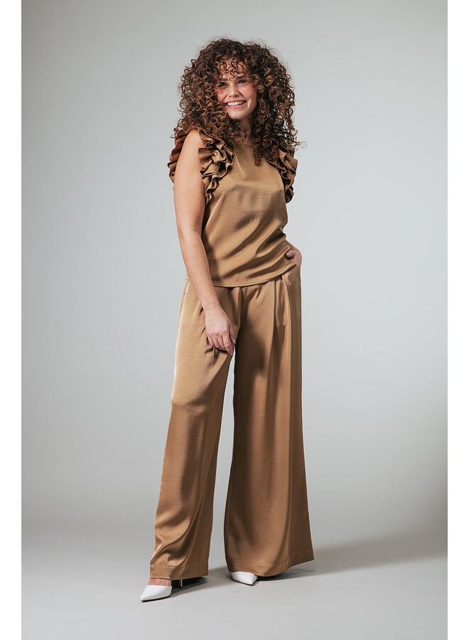 Label Dot Blouse Hazelnoot Molly