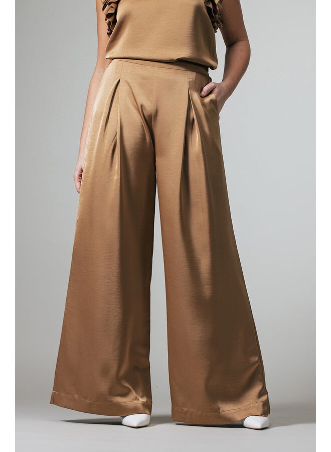 Label Dot Broek Hazelnoot Rumi