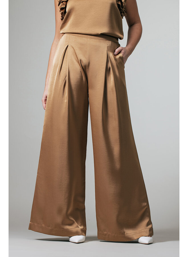 Label Dot Broek Hazelnoot Rumi