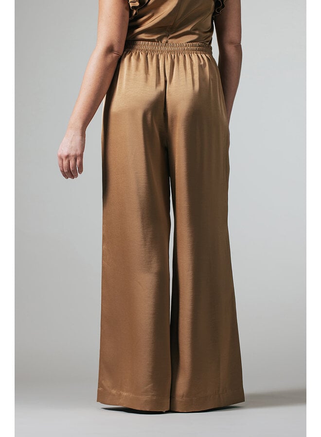 Label Dot Broek Hazelnoot Rumi