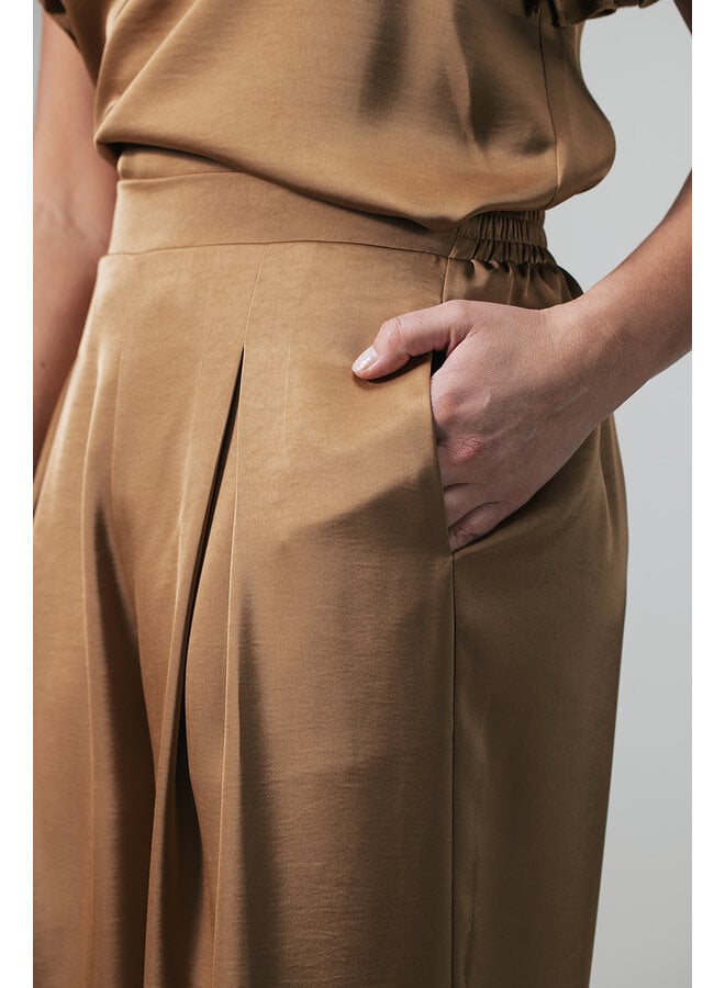 Label Dot Broek Hazelnoot Rumi