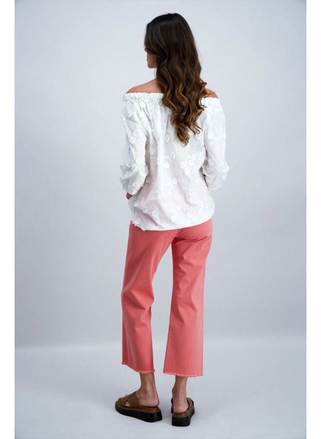 Signe Nature Blouse Offwhite 840328