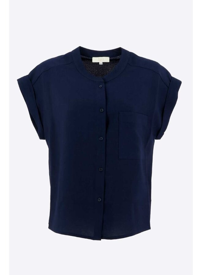 Signe Nature Blouse/Shirt Marine 840355