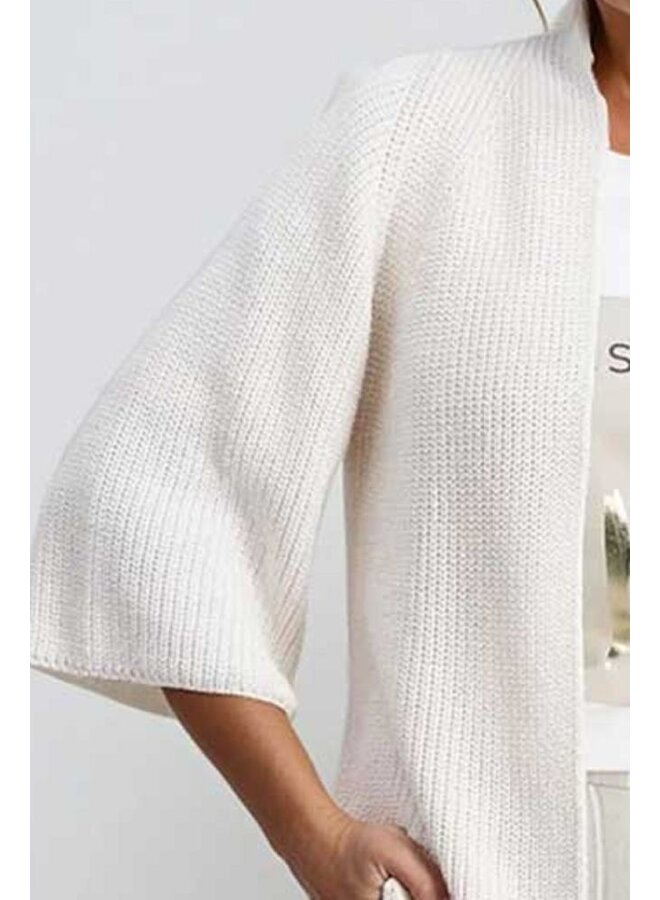 Signe Nature Vest Offwhite 843129