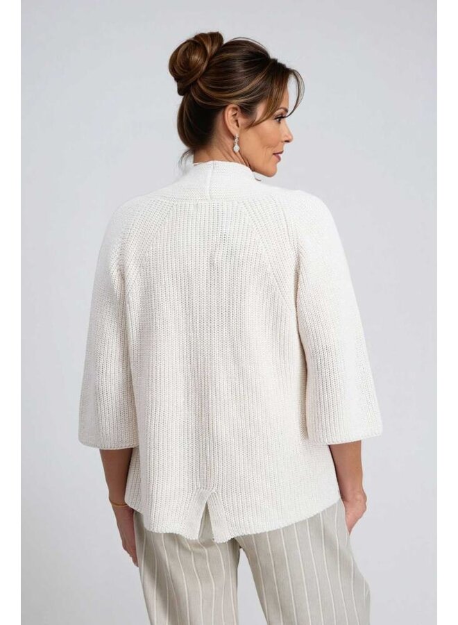 Signe Nature Vest Offwhite 843129