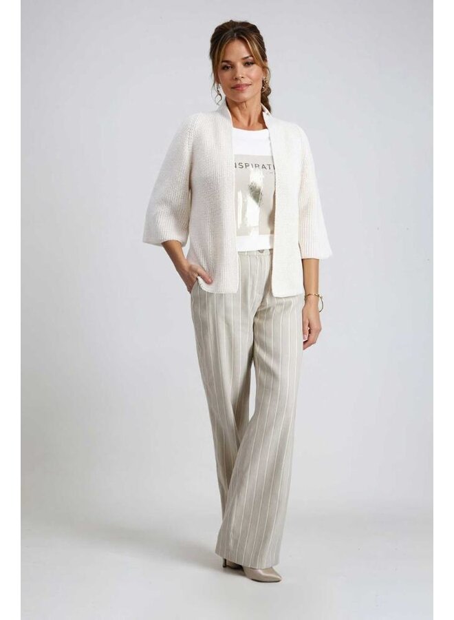 Signe Nature Vest Offwhite 843129