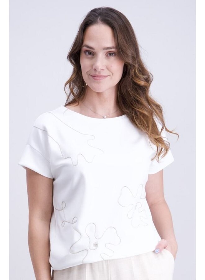 Signe Nature Shirt Offwhite 840368