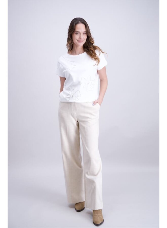 Signe Nature Shirt Offwhite 840368