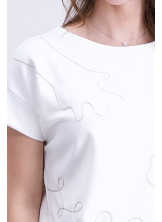 Signe Nature Shirt Offwhite 840368