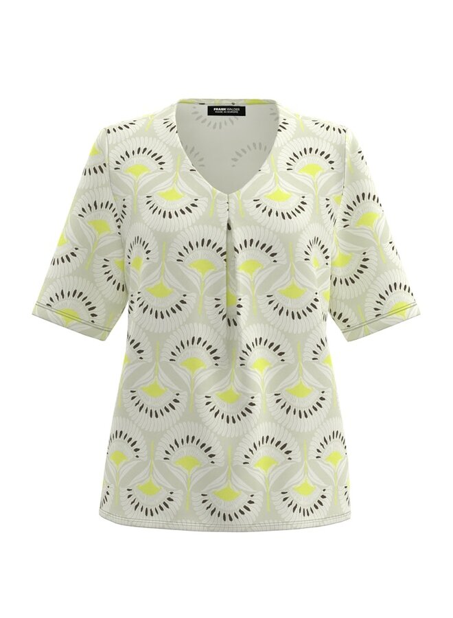 Frank Walder Shirt Olijf 716430