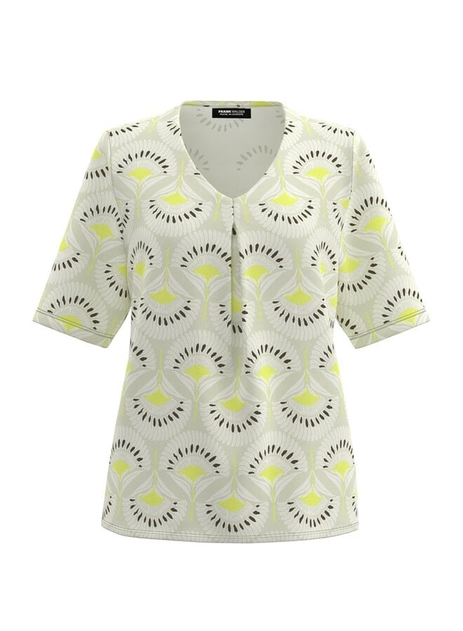 Frank Walder Shirt Olijf 716430