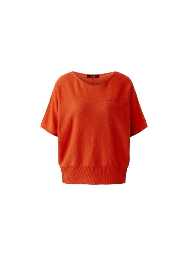 OUI Pullover Burned Orange 97242