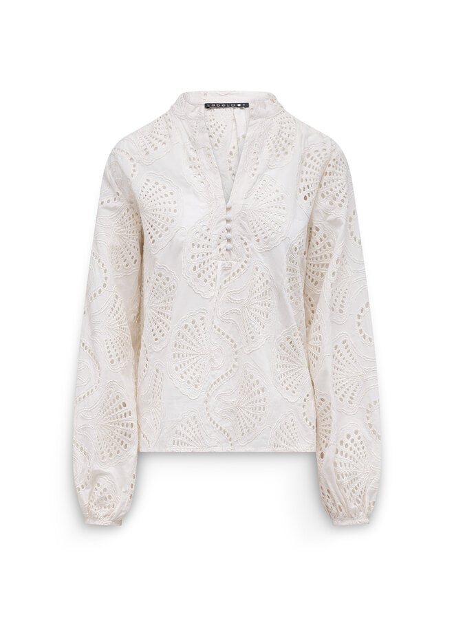 Label Dot Blouse Zand Anneke