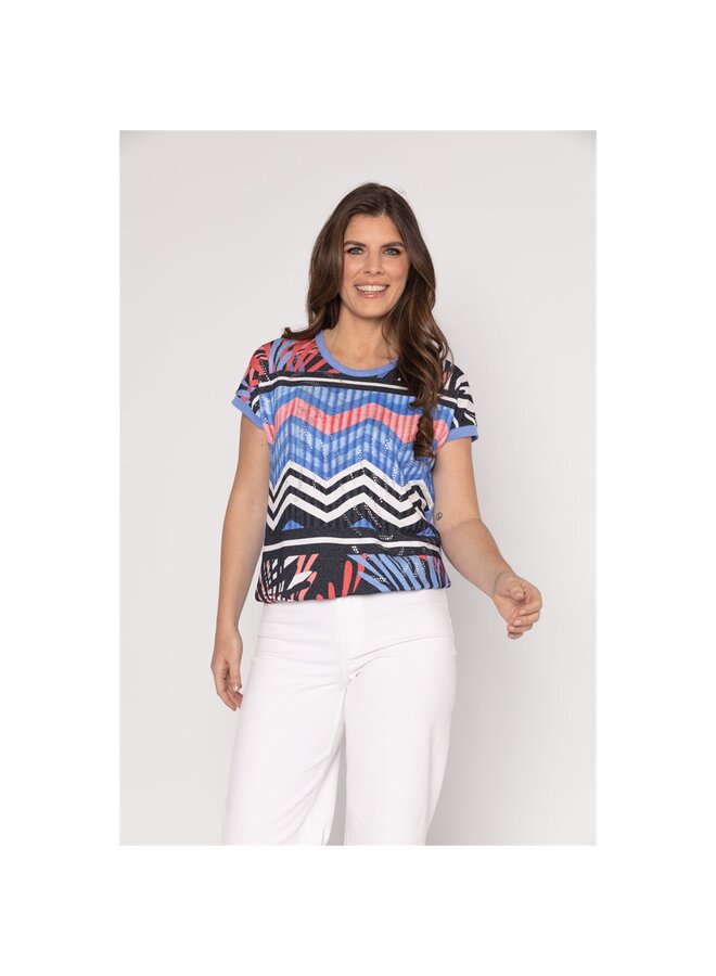 Roberto Sarto Shirt Blauw 611115