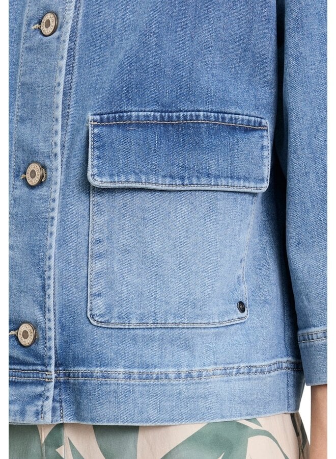 Betty & Co Jeansjack Blauw 4511-3304