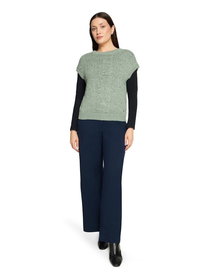 Betty & Co Pullover Olijf 5985-3277