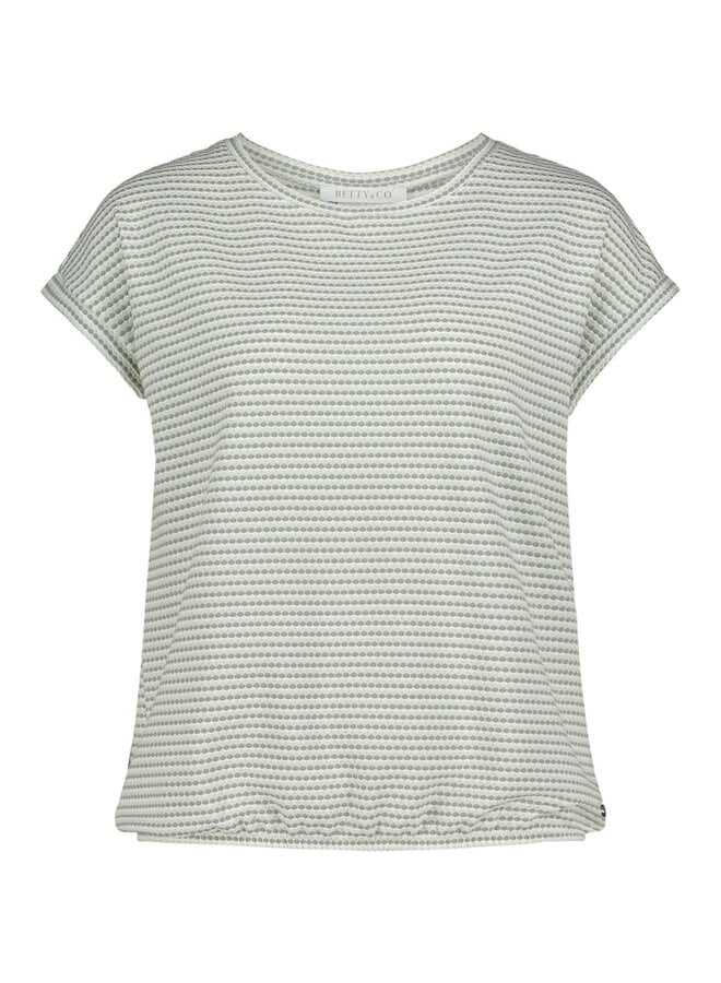 Betty & Co Shirt Olijfgroen 2215-3220