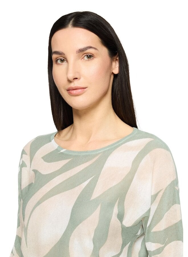 Betty & Co Pullover Olijf 5997-3899