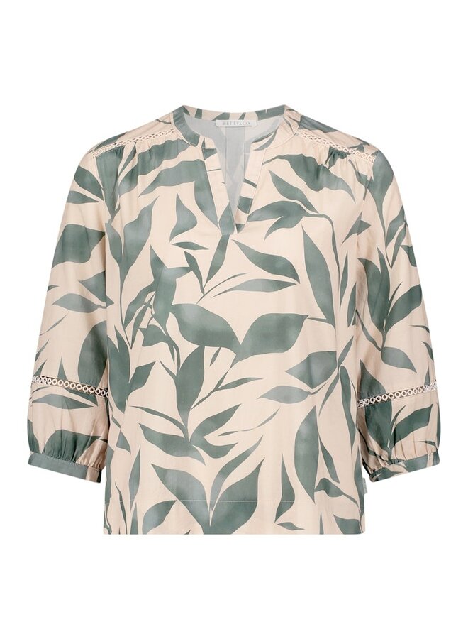 Betty & Co Blouse Olijf 8986-3167