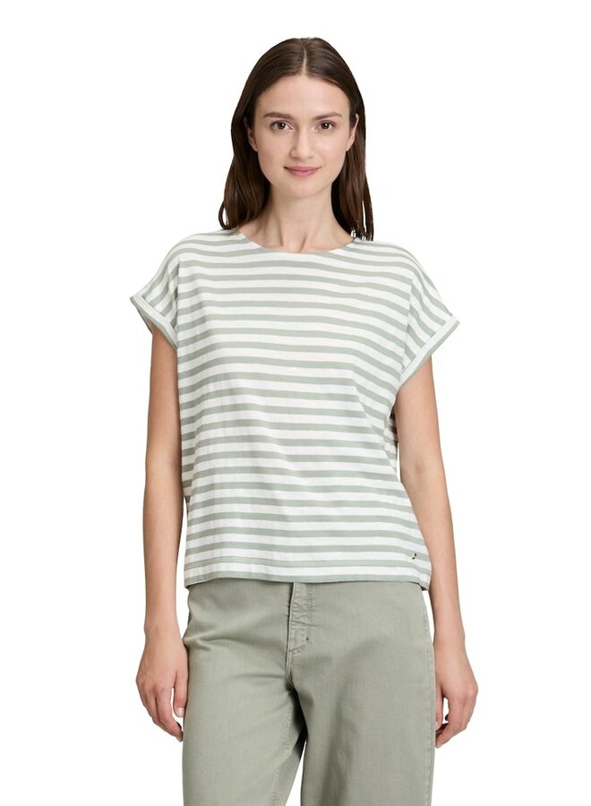 Betty & Co Shirt Olijf 2411-3146