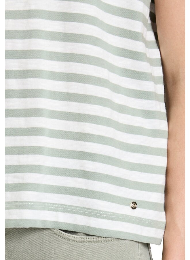 Betty & Co Shirt Olijf 2411-3146