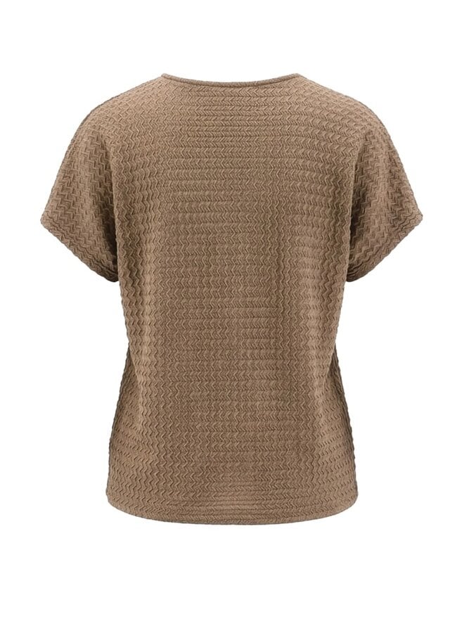 Bianca Shirt Bruin 76034