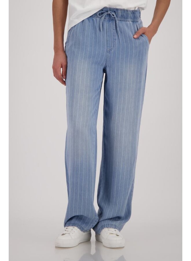 Monari Broek Jeansblauw 410954