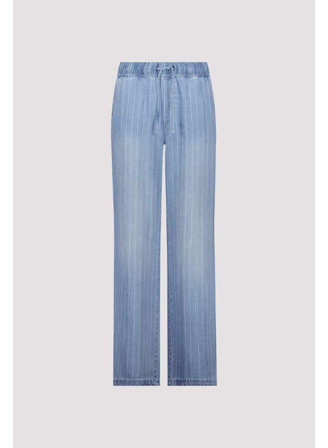 Monari Broek Jeansblauw 410954