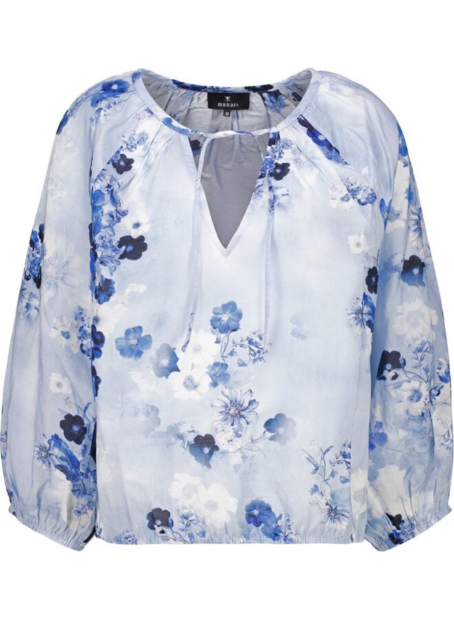 Monari Blouson Blauw 410780