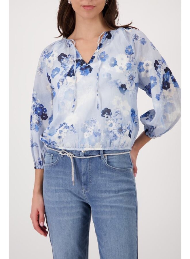 Monari Blouson Blauw 410780