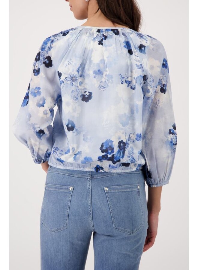 Monari Blouson Blauw 410780