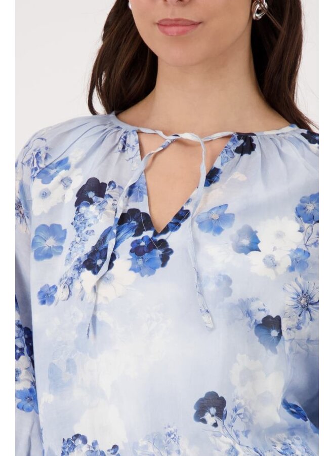 Monari Blouson Blauw 410780