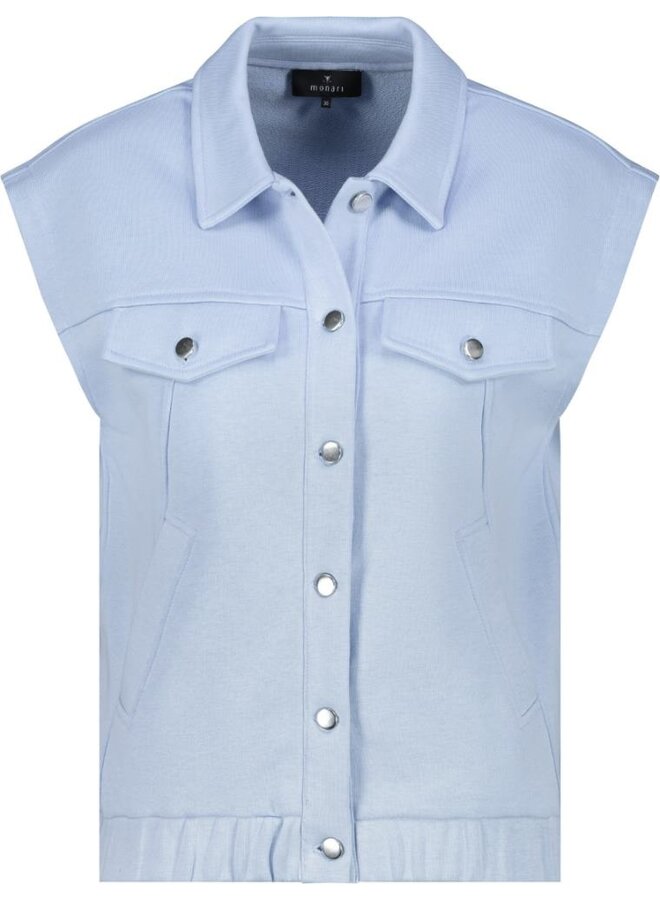 Monari Gilet Blauw 410642