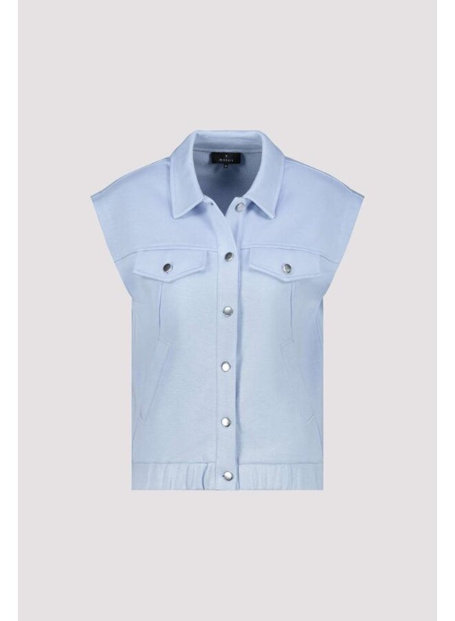 Monari Gilet Blauw 410642