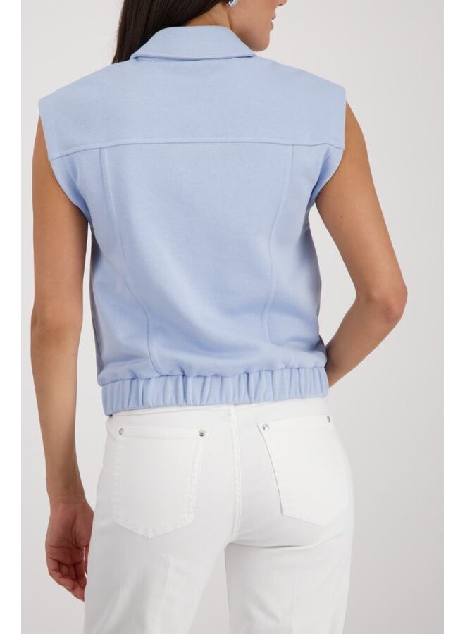 Monari Gilet Blauw 410642